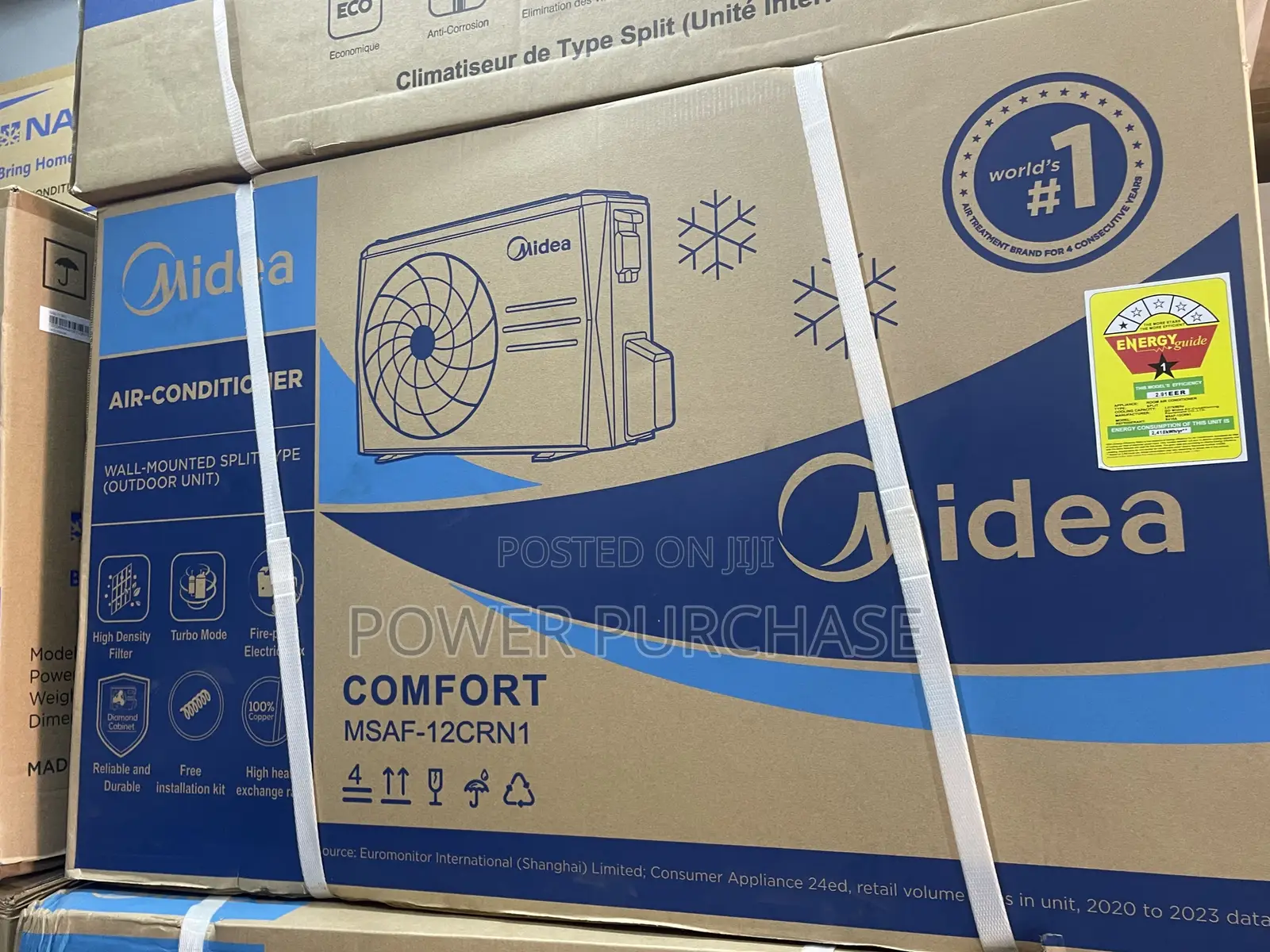 Correct Midea Air Conditioner 1.5hp