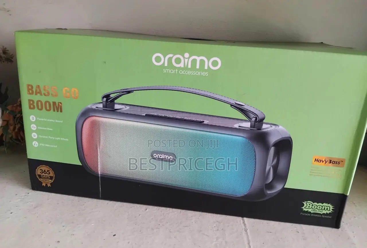 Oraimo Bass Go Boom Wireless Speaker