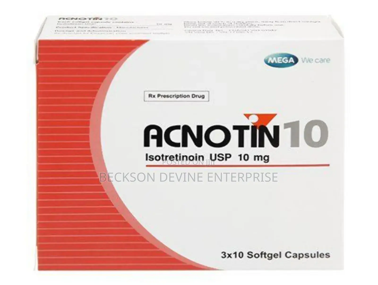 Acnetoin 10mg Capsules