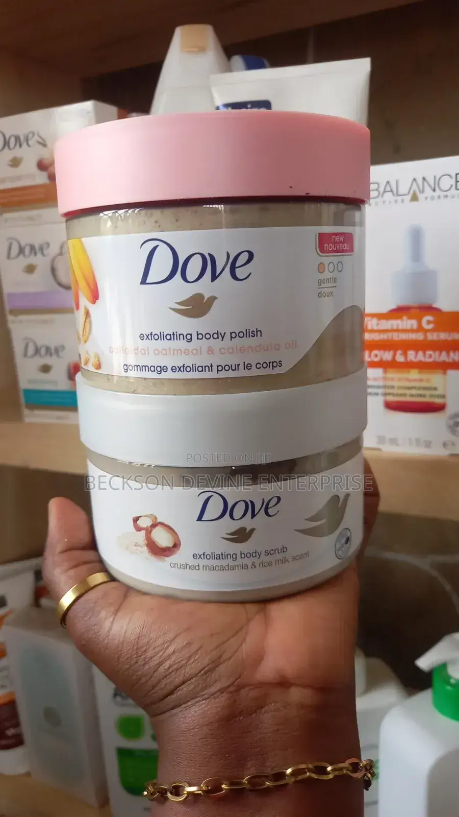 Dove Exfoliating Body Polish