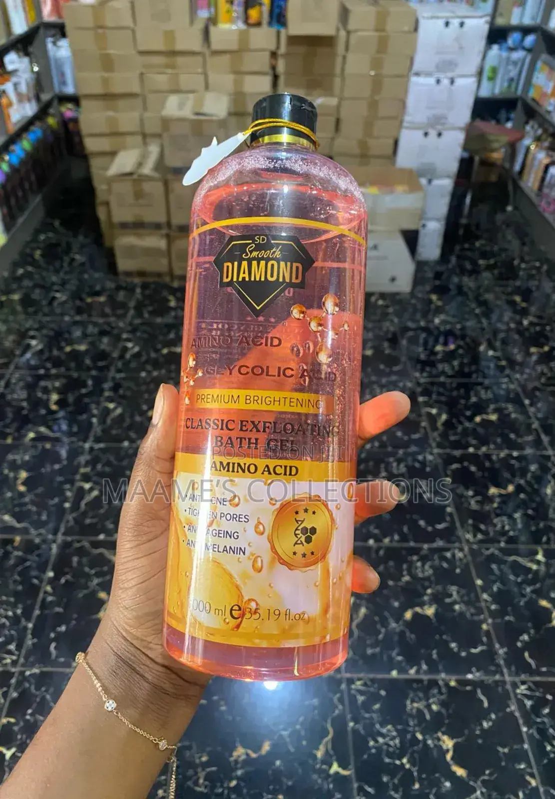 Smooth Diamond Exfoliating Shower Gel