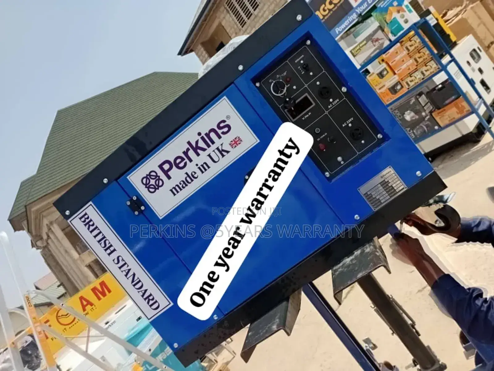 Silent Storm 15kva 16500wats Diesel Silent Generator