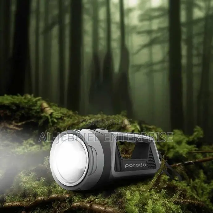 Porodo 2-in-1 Outdoor Torch Lamp With Built-in Battery
