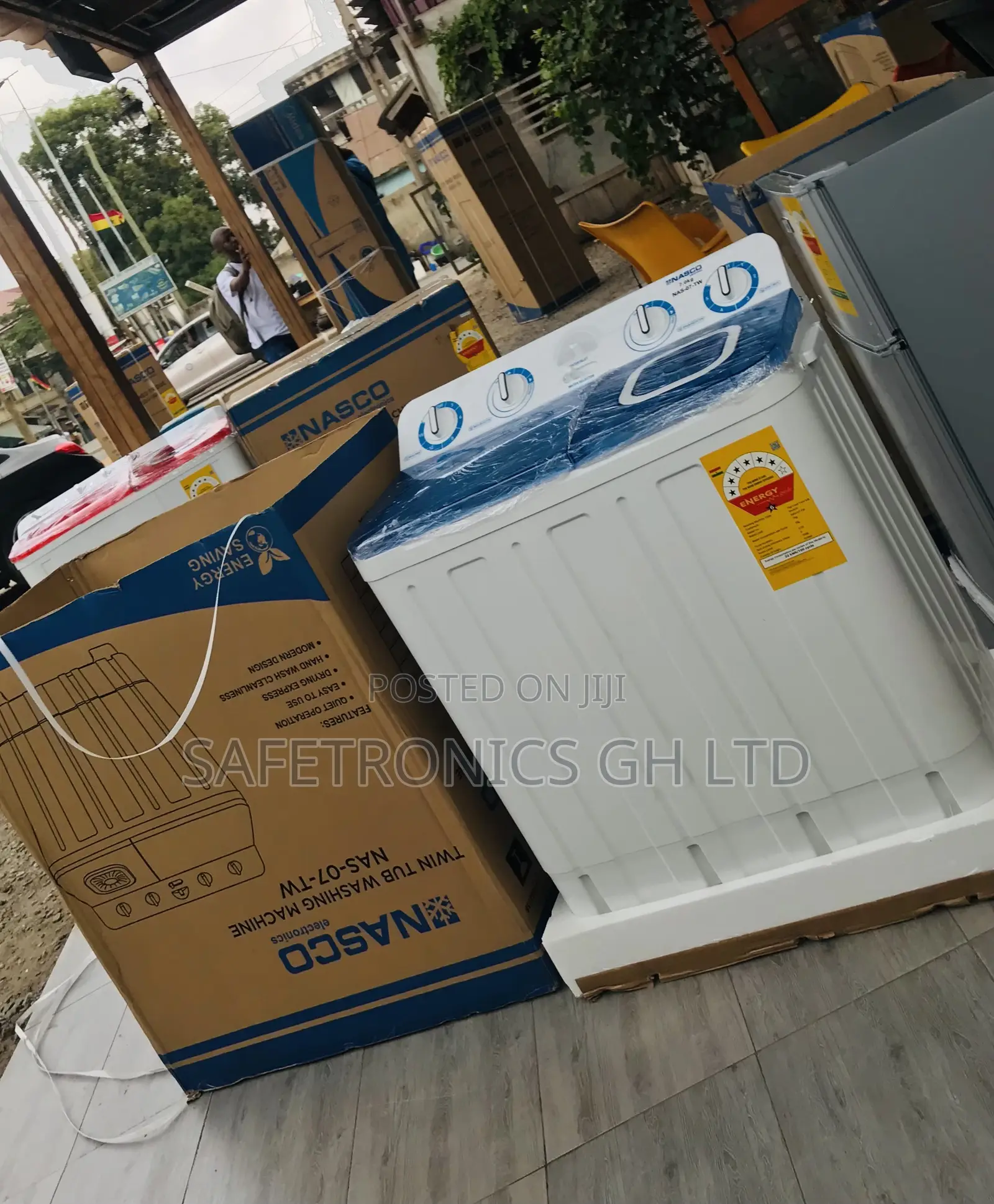 Energy Saving Nasco Topload 7kg Semiauto Washingmachine