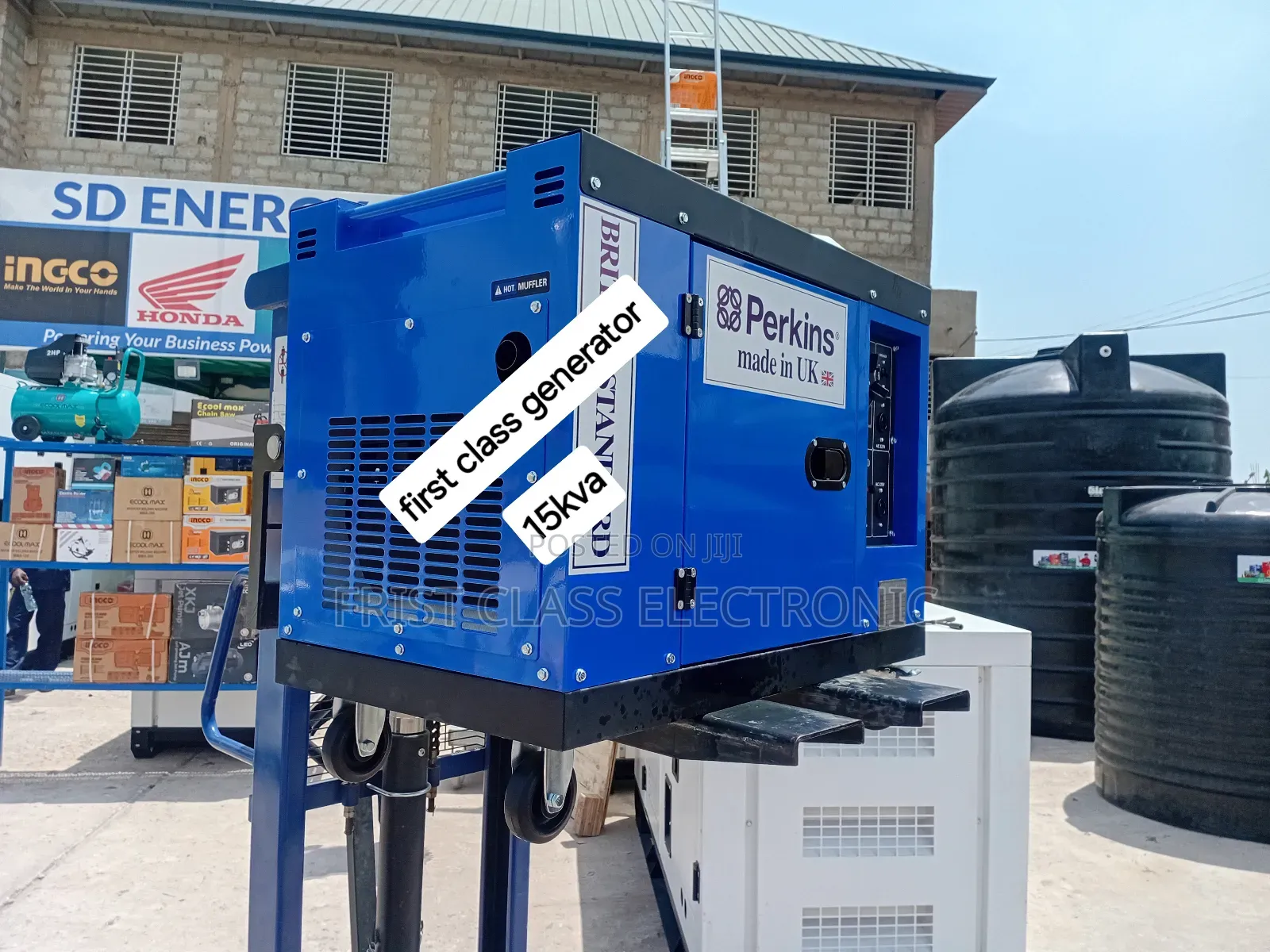 Approved and Effective 15kva Silent Diesel Engine