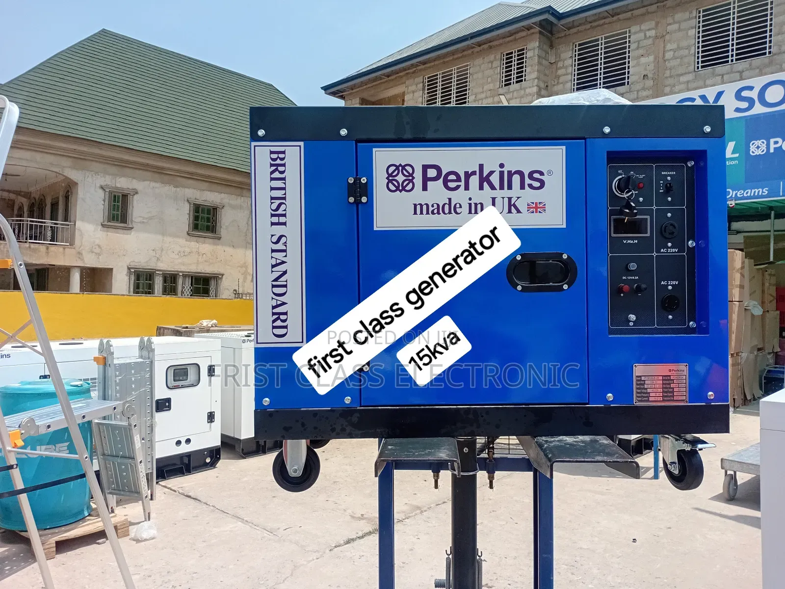 Super Silent and Efficient 15kva Diesel Engine