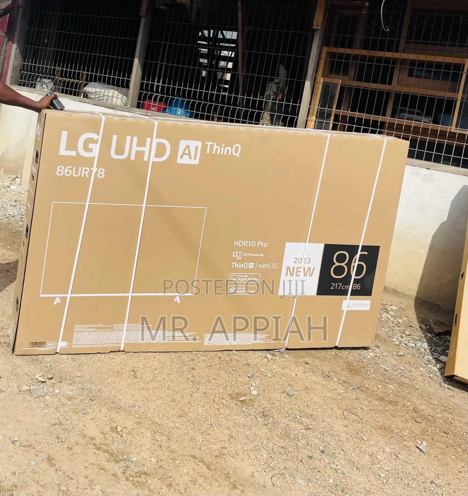 Unique Lg86ur7800 86” Uhd Smart Screen Tv, Black