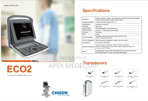 Chison Eco 2 Portable Doppler Ultrasound + Battery