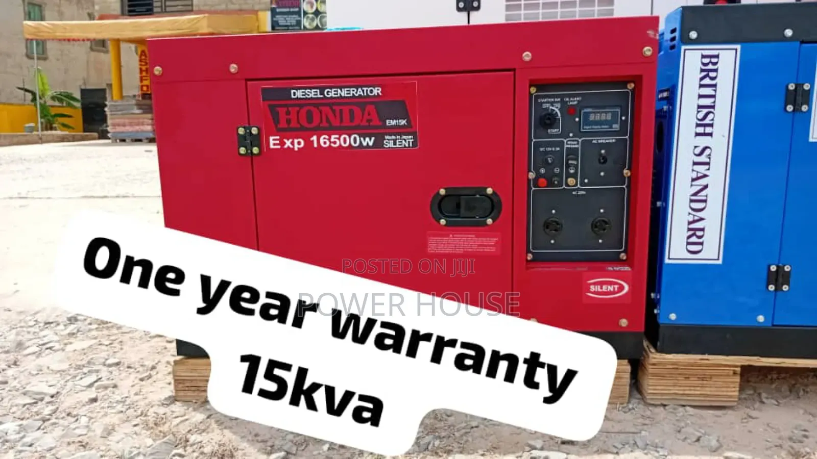 Refined 15kva Honda 16500watts Silent Generator Diesel 15kva