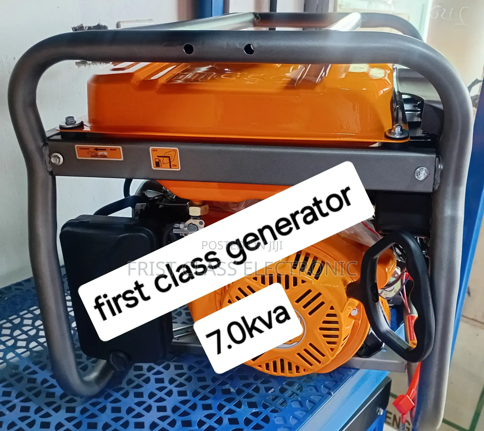 7.0kva Petrol Genset With Air-Cooled Engine
