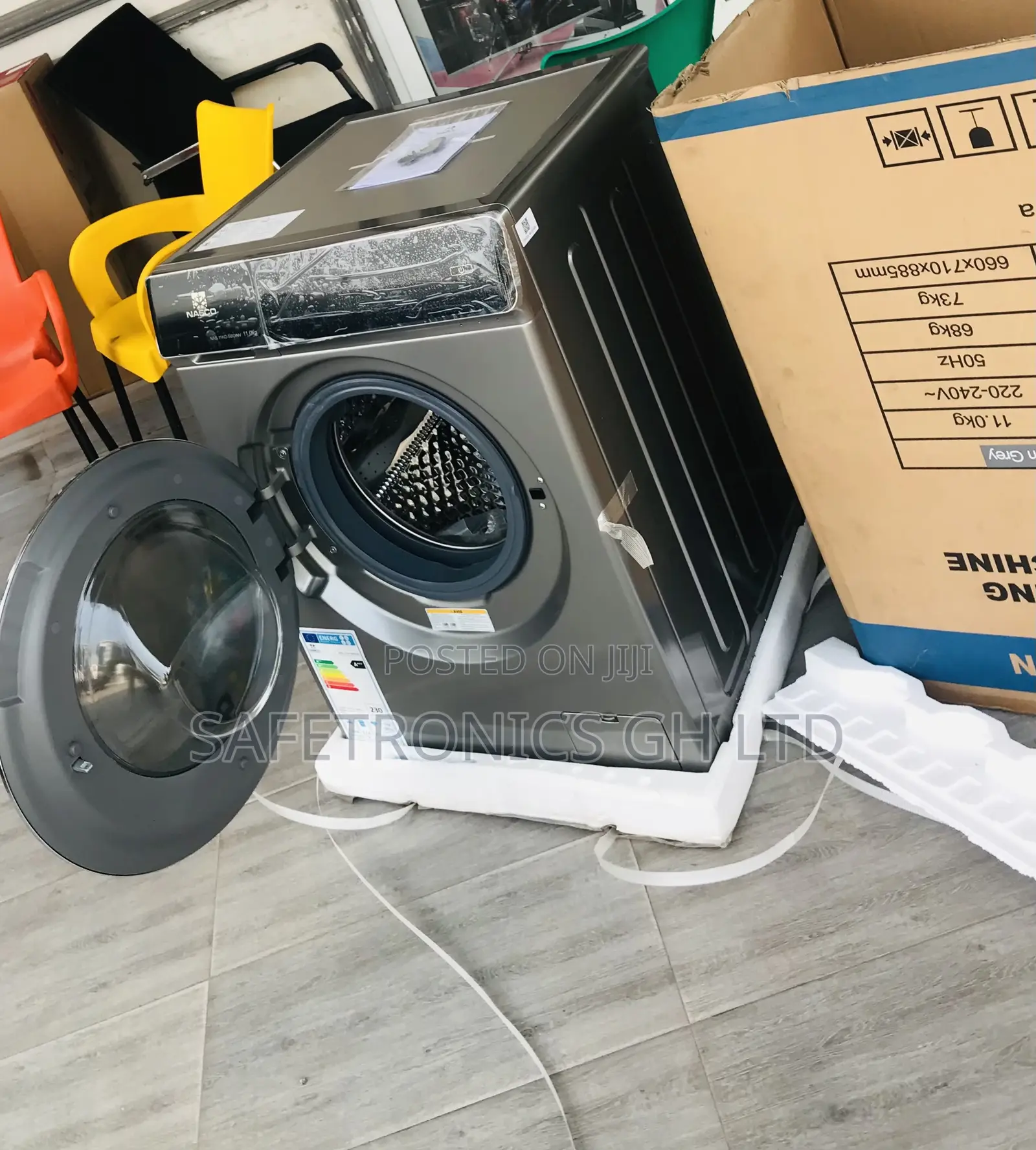 Fast Washer Nasco Frontload 11kg Fully Automatic