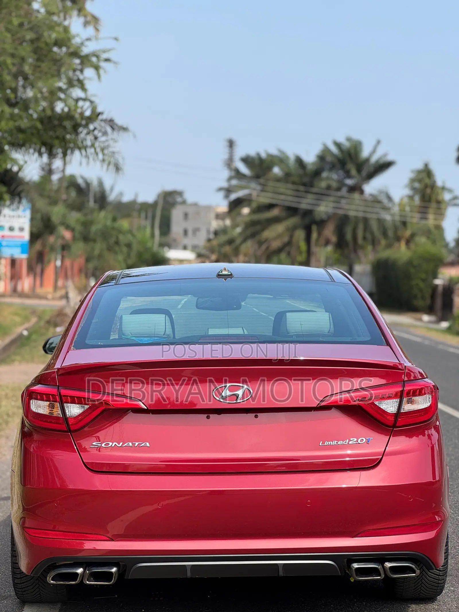 Hyundai Sonata 2017 Red