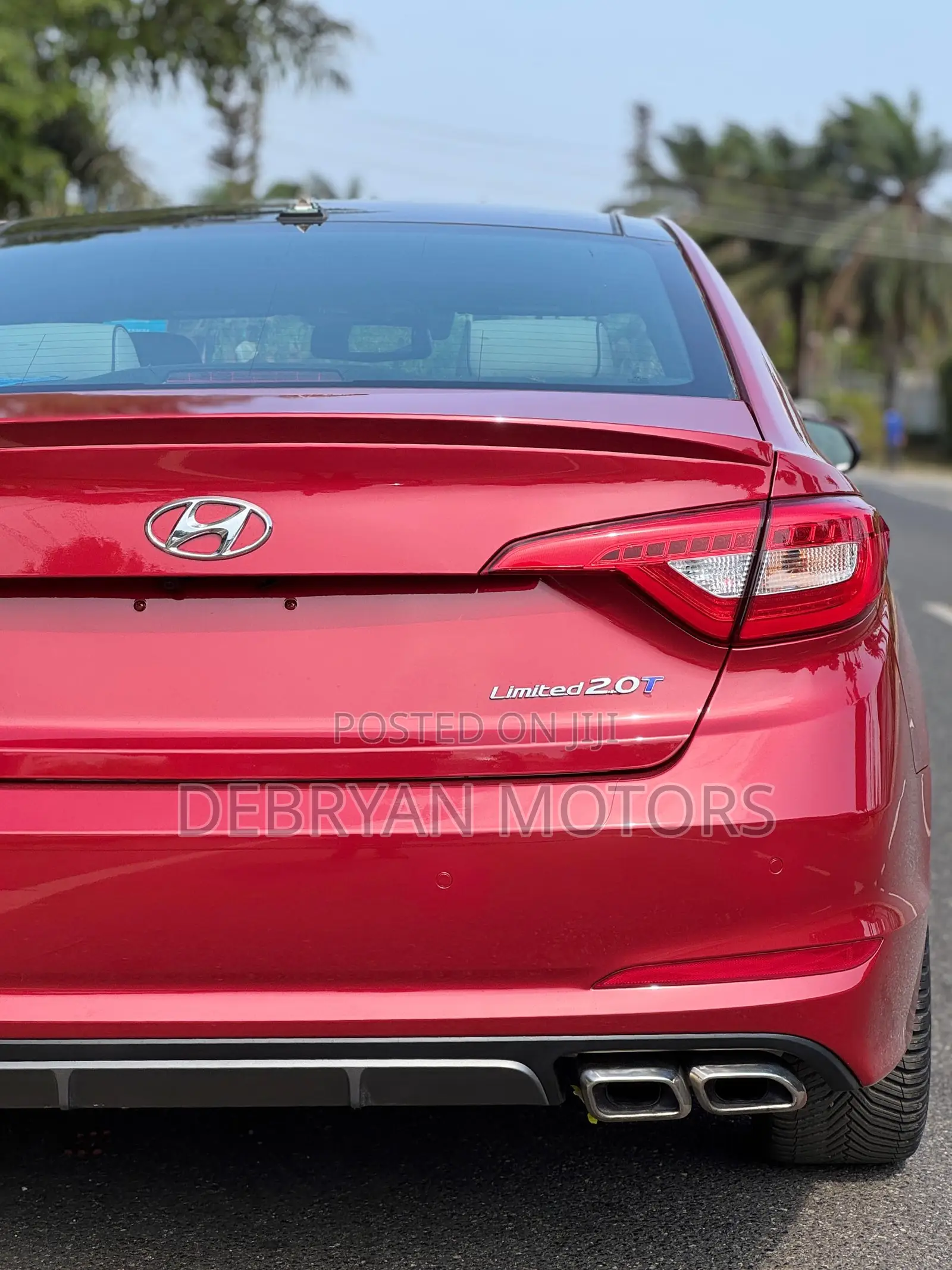 Hyundai Sonata 2017 Red