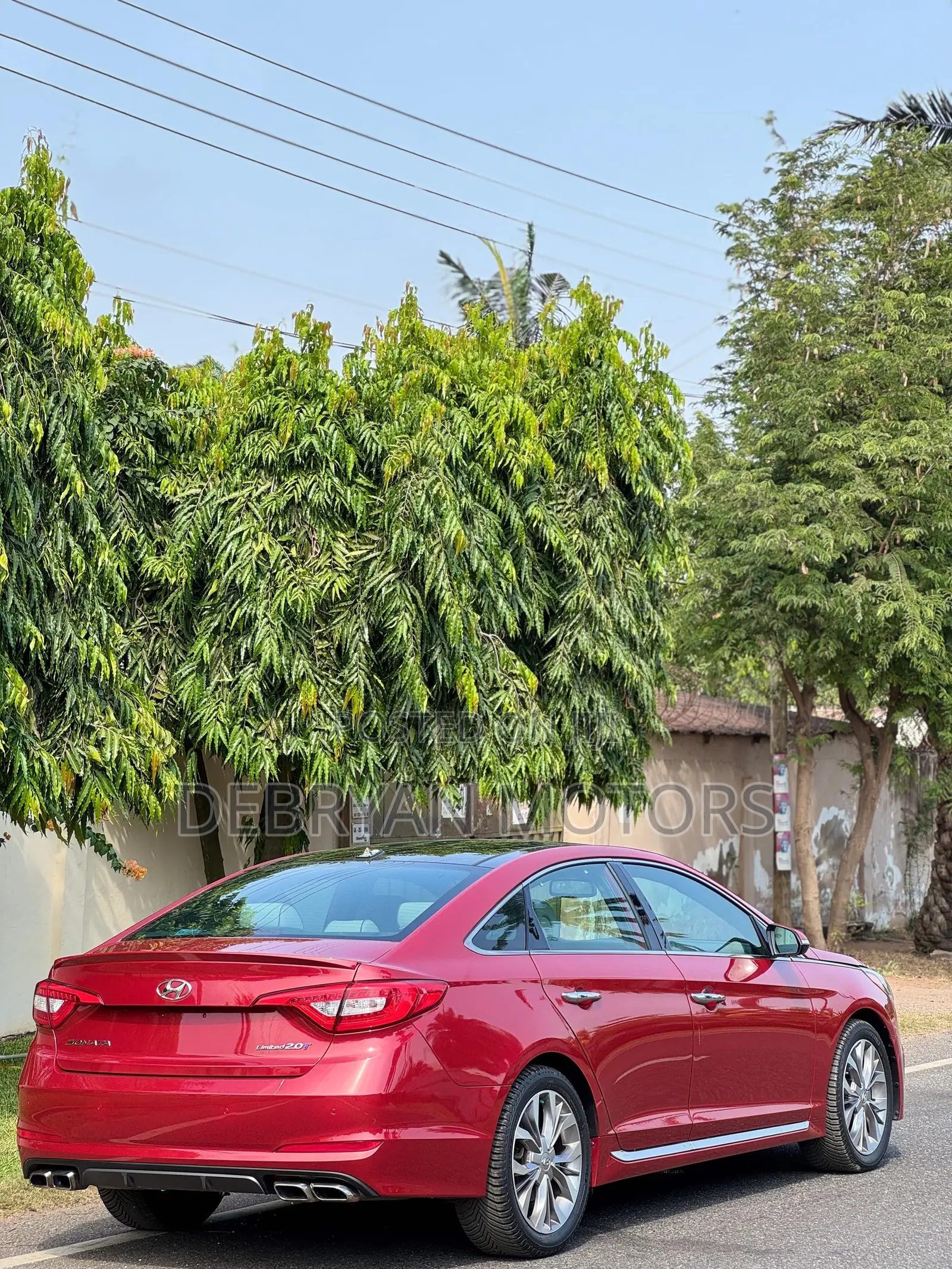 Hyundai Sonata 2017 Red
