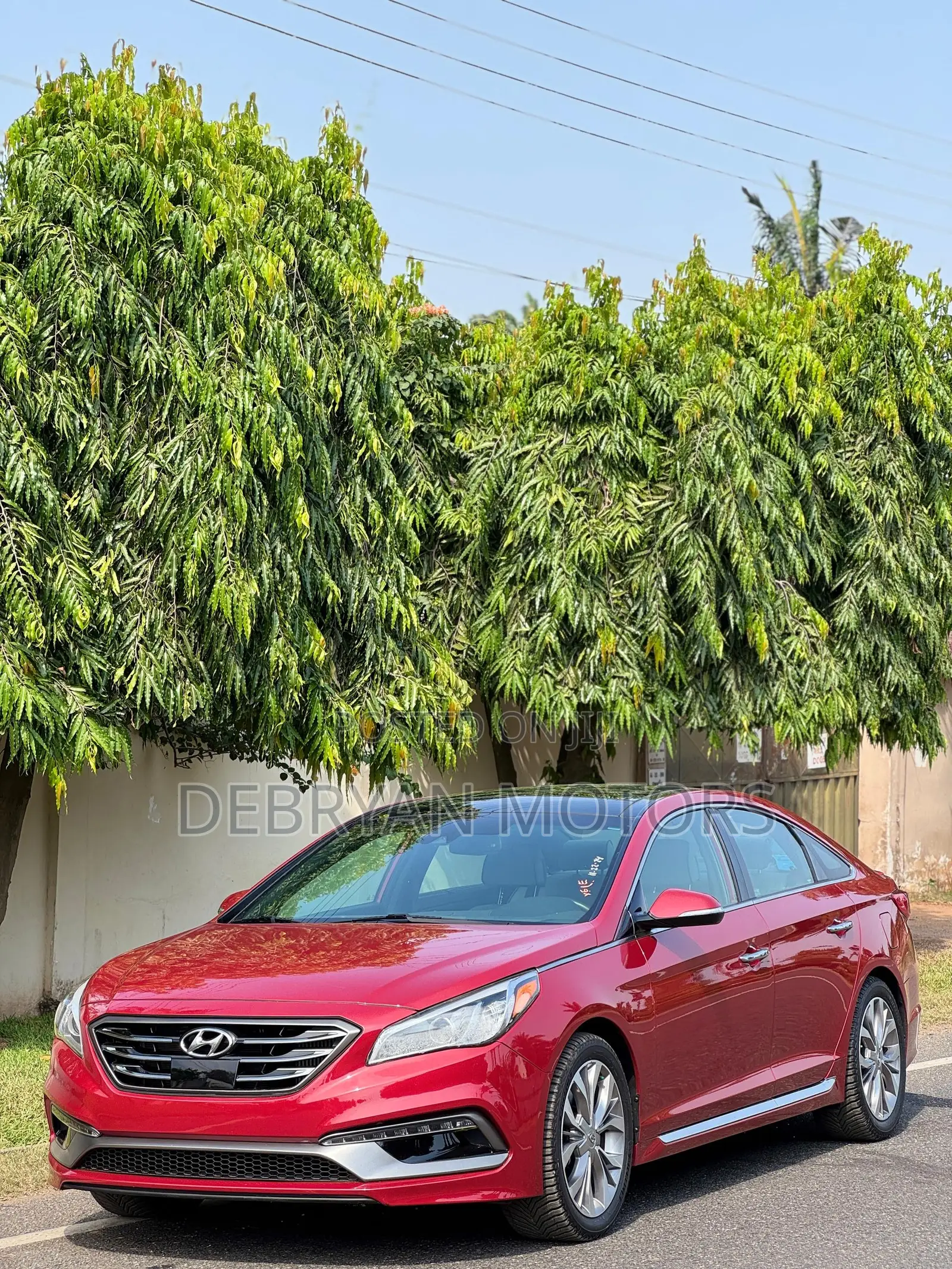 Hyundai Sonata 2017 Red