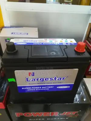 Large Star Car Battery - 13 Plates Slim Type+ Free Delivery