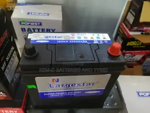 Large Star Car Battery - 13 Plates Slim Type+ Free Delivery