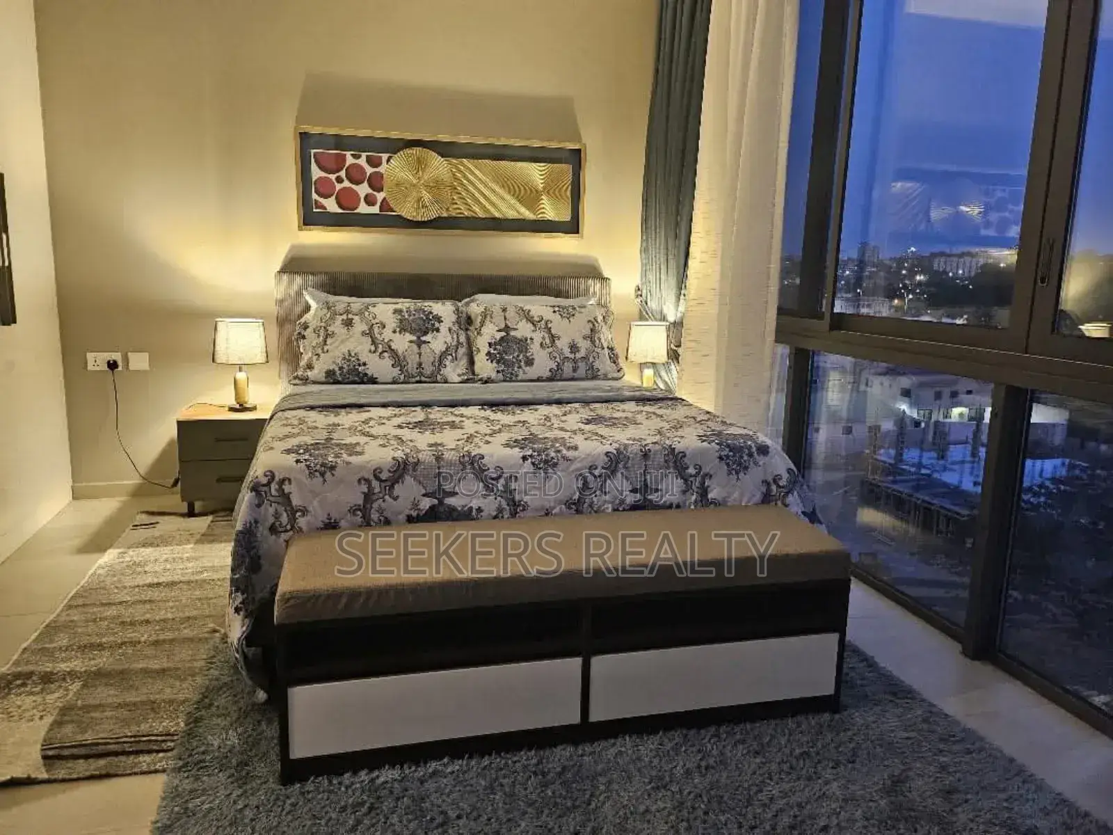 Furnished 1bdrm Apartment in Seekers Realty, Roman Ridge for rent
