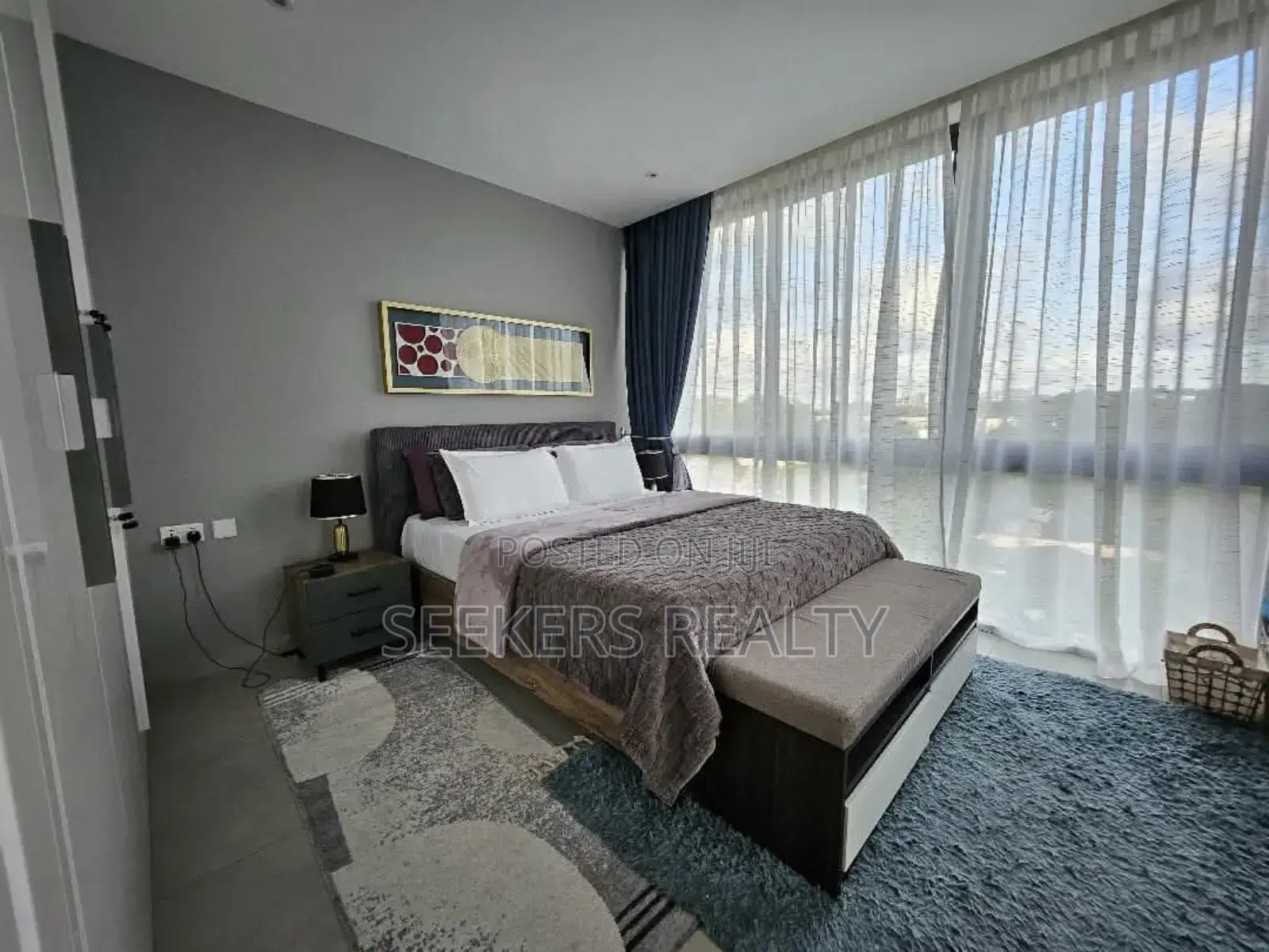 Furnished 1bdrm Apartment in Seekers Realty, Roman Ridge for rent
