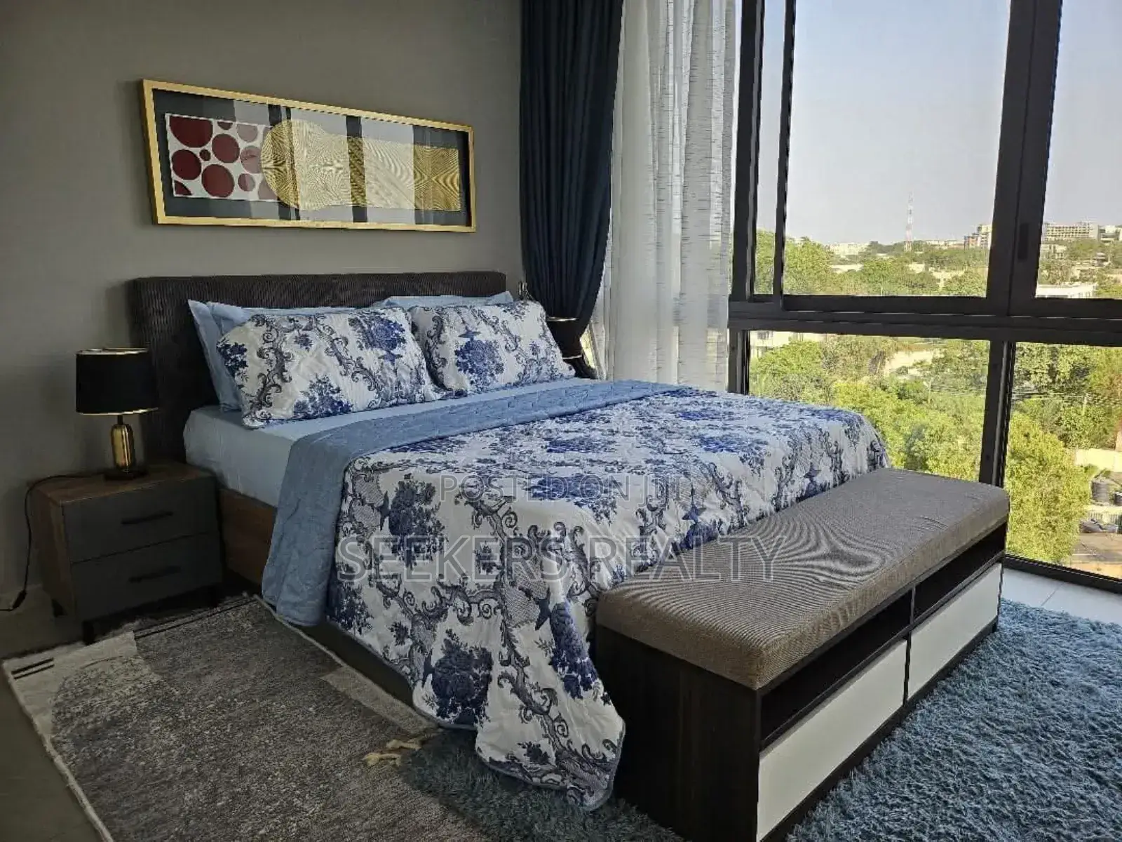 Furnished 1bdrm Apartment in Seekers Realty, Roman Ridge for rent