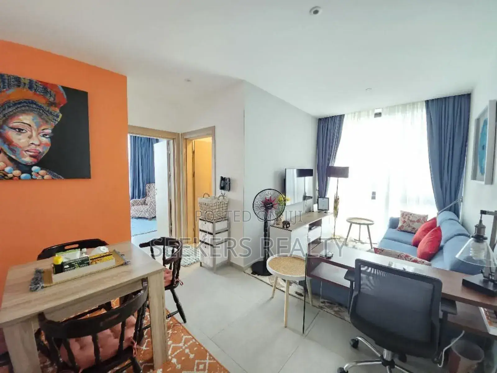 Furnished 1bdrm Apartment in Seekers Realty, Roman Ridge for rent