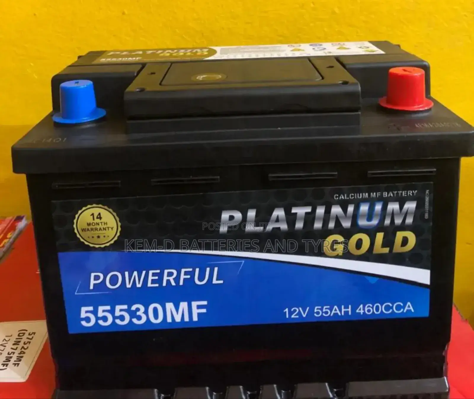 13 Plates Platinum Gold + Free Delivery