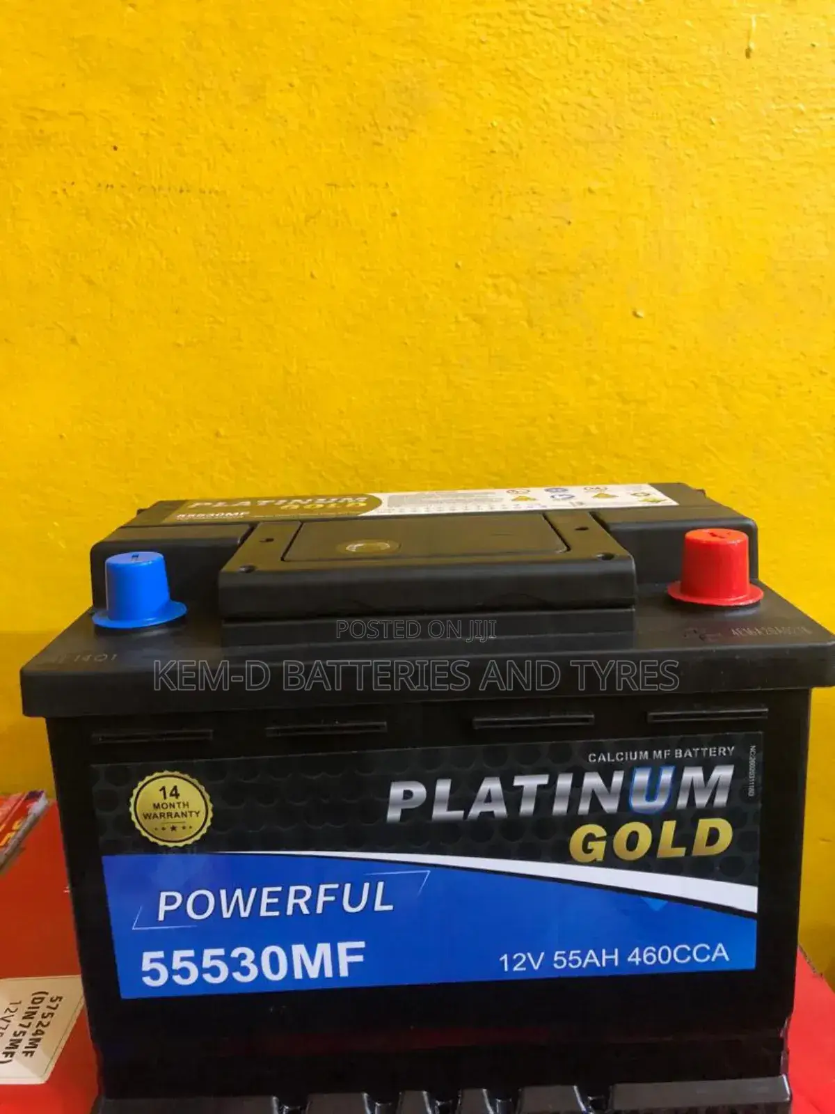 13 Plates Platinum Gold Battery ,