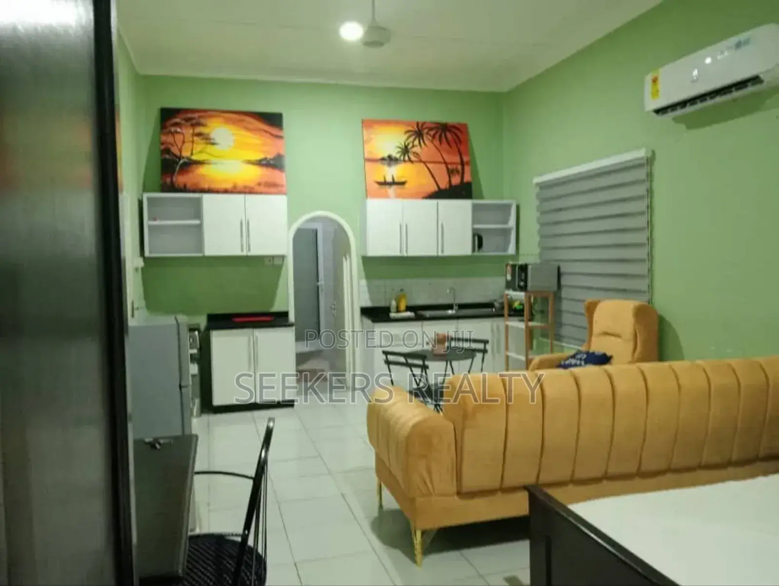 Furnished 1bdrm Apartment in Seekers Realty, Osu for rent
