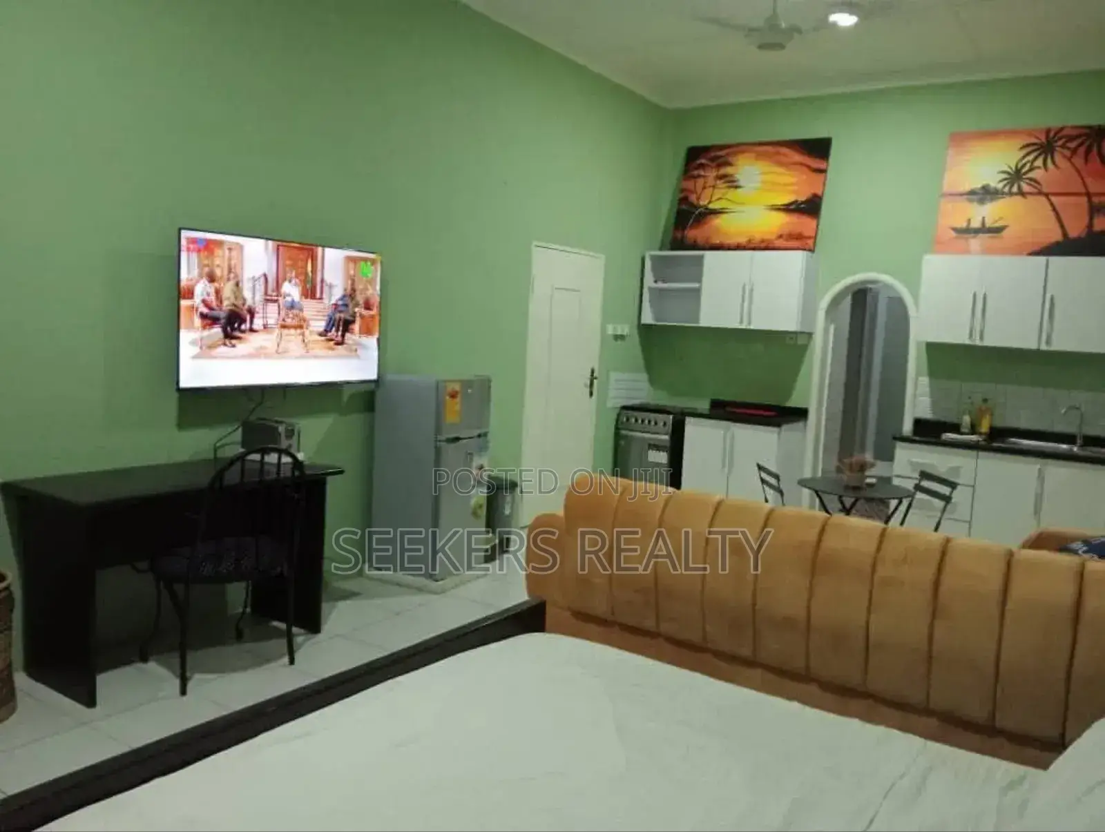 Furnished 1bdrm Apartment in Seekers Realty, Osu for rent