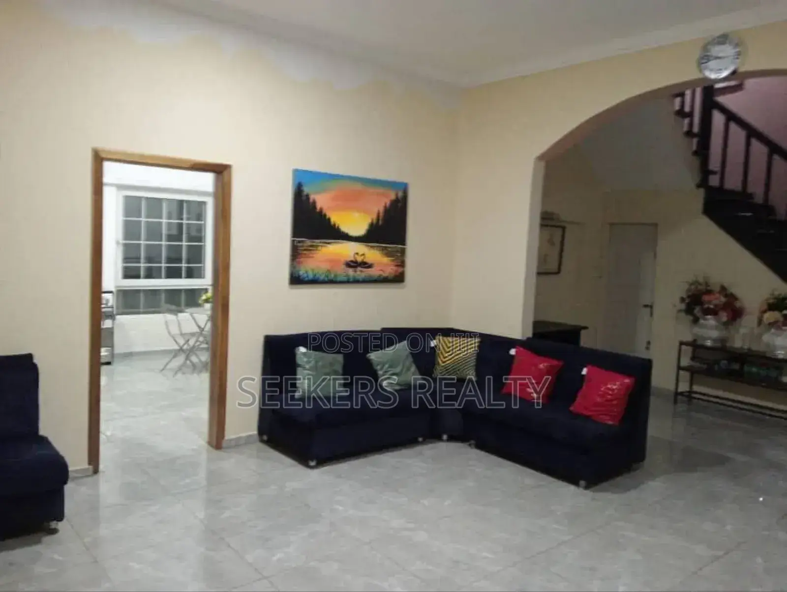 Furnished 1bdrm Apartment in Seekers Realty, Osu for rent
