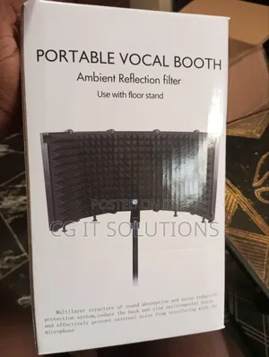 Microphone Wind Shield With Pop Filter And Mobile Holder