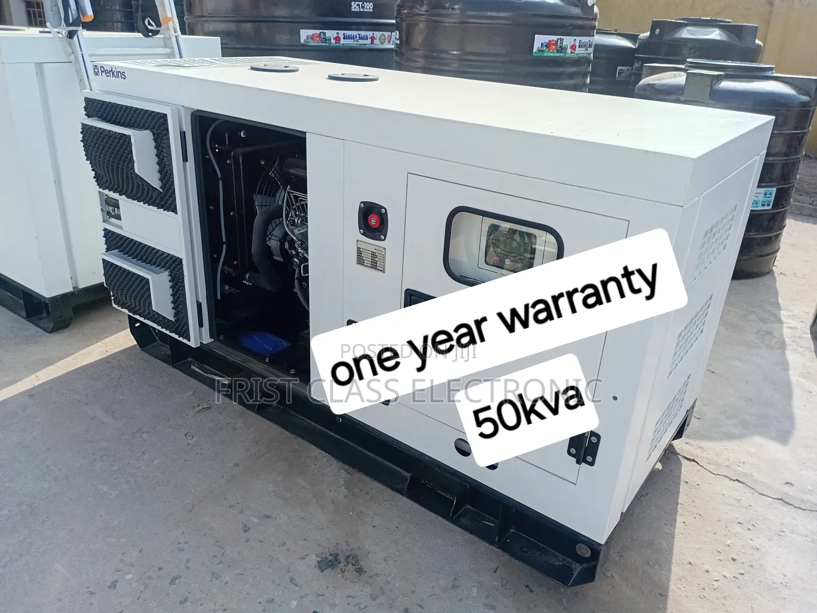 Reliable and Durable 50kva Silent Diesel Genset