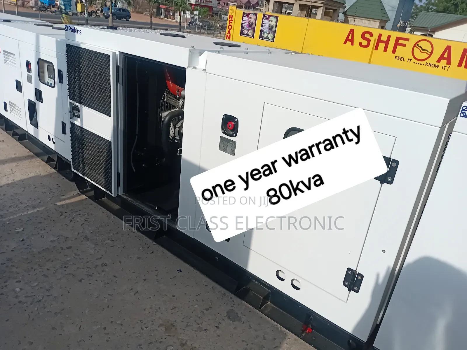High Power 80kva Silent Diesel Generator