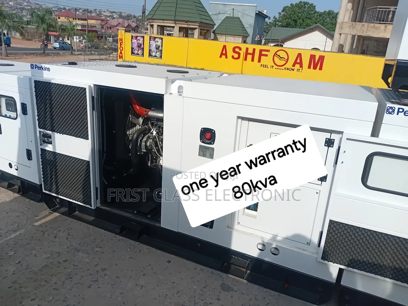 80kva Silent Diesel Emergency Backup Power Supply