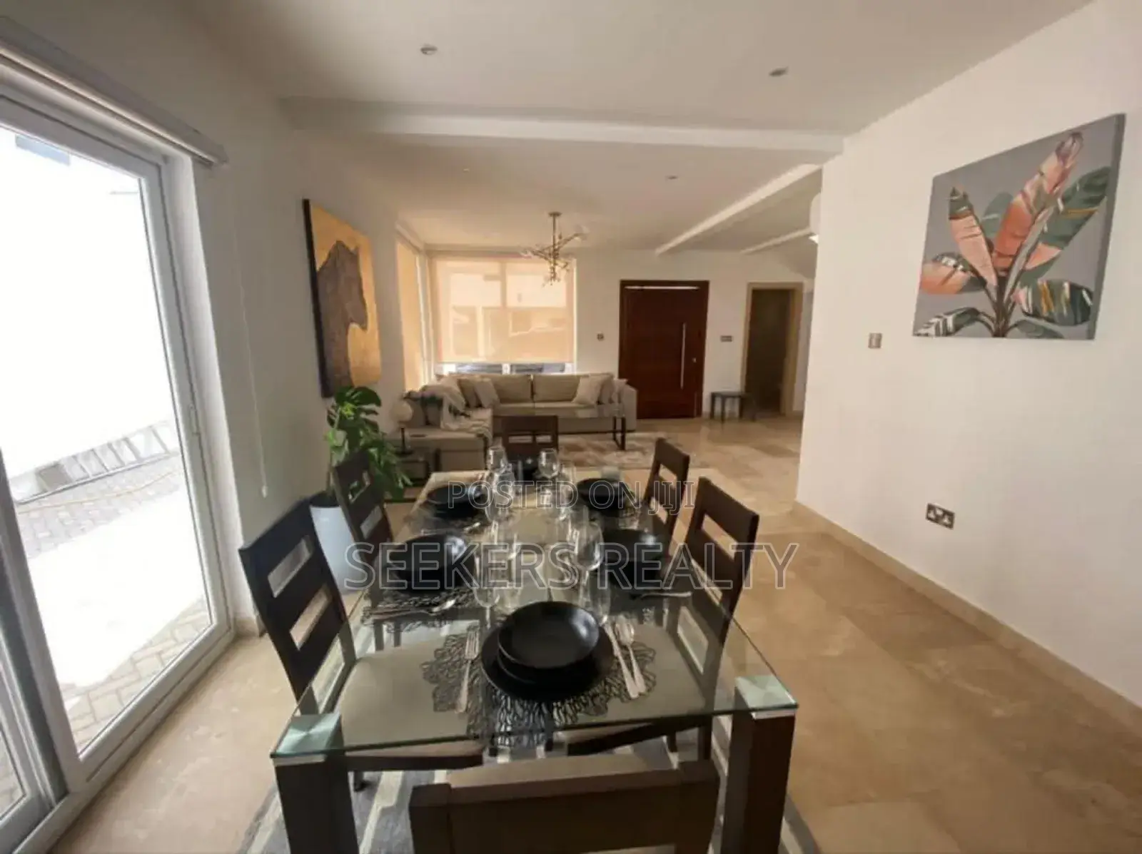 Furnished 4bdrm Townhouse / Terrace in Seekers Realty, Cantonments