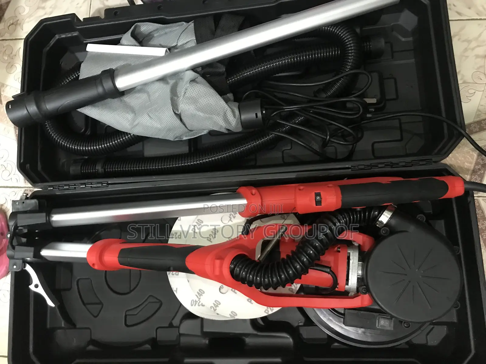 1250watts Moyi Industrial Drywall Sander Comes With Good Suit Case M