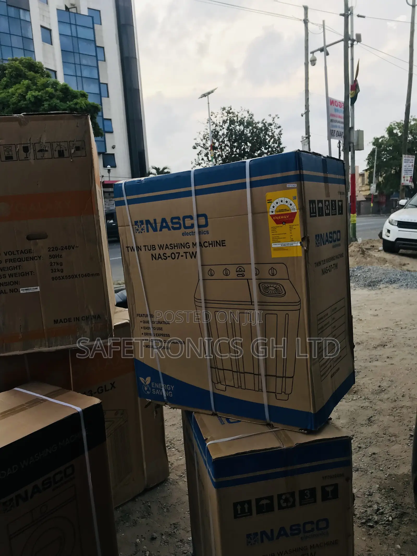 Smart 7.0kg Nasco Semiauto Twintub Topload Washer