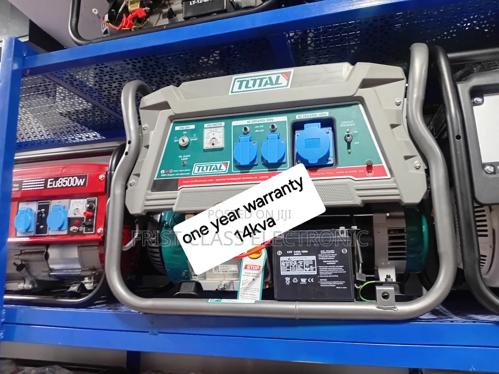 14kva Petrol Power Supply Unit With Air Cooling System
