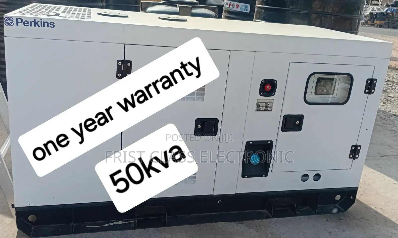 Compact 50kva Diesel Generator for Emergency Backup Power