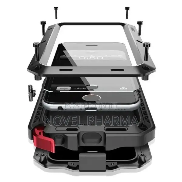 Heavy Duty Armour Case for iPhone 16pro Max (Black)