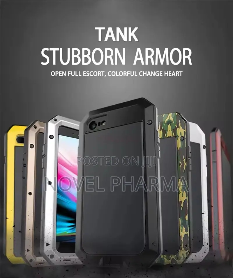 Heavy Duty Armour Case for iPhone 16pro Max (Black)