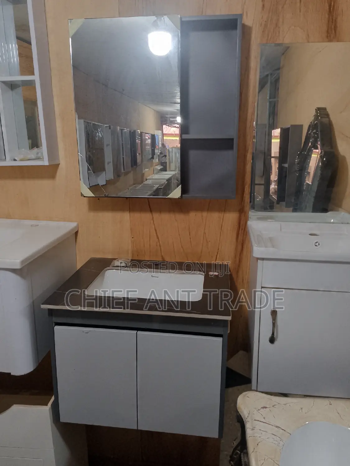 Cabinet Basin With Cabinet Mirror 1121-60