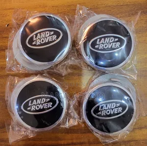 Land Rover and Range Rover Wheel Cups Black