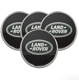 Land Rover and Range Rover Wheel Cups Black