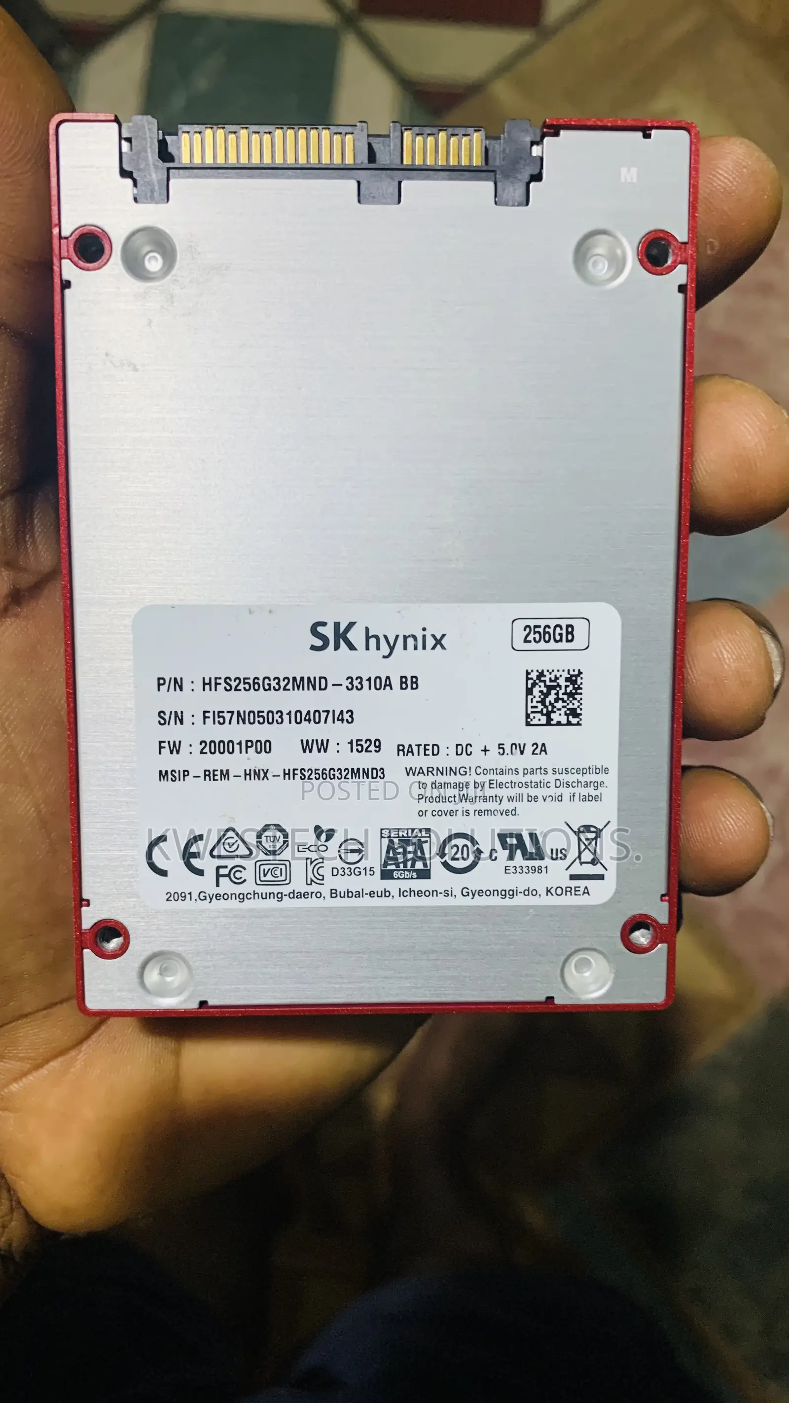 Original SSD Drive Sata3 for Laptops.