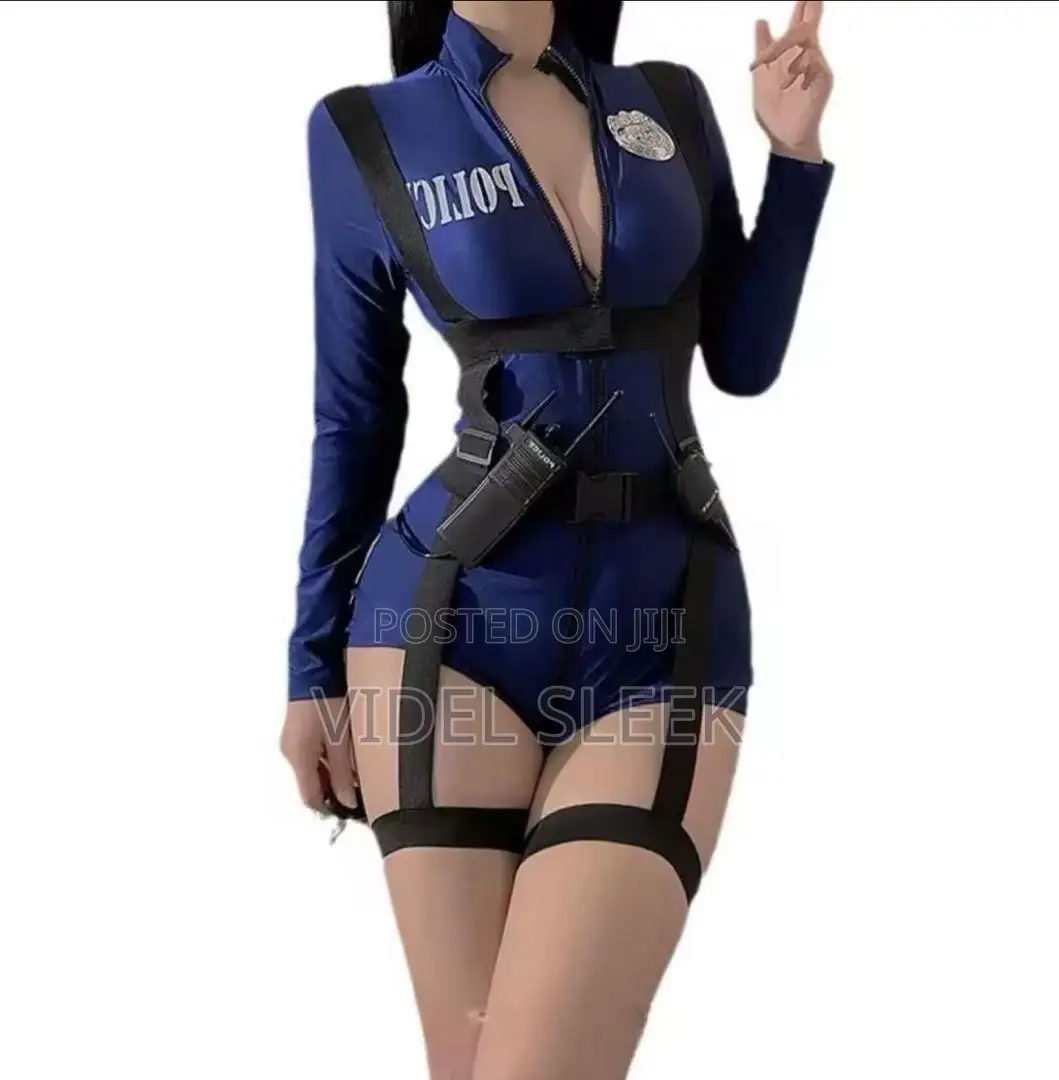 Sexy Police Officer Costume With Hat