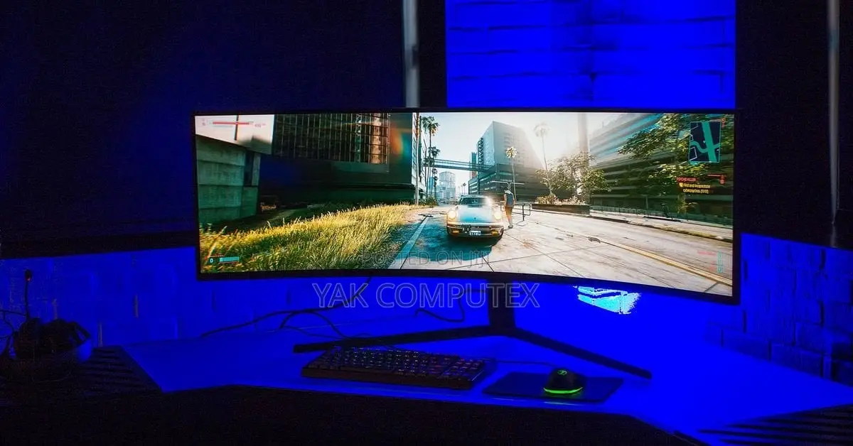 Samsung Odyssey G9 -Qled Gaming Monitor, 49" Inch Ultrawide