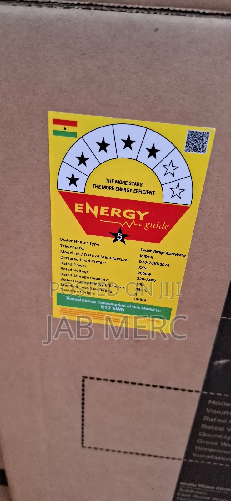 10 Liters Instant Water Heater Original Stores Hot Water Always 10l