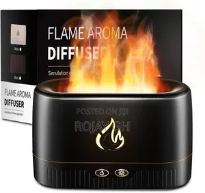 Flame Aroma Diffuser With Free Essential Oil