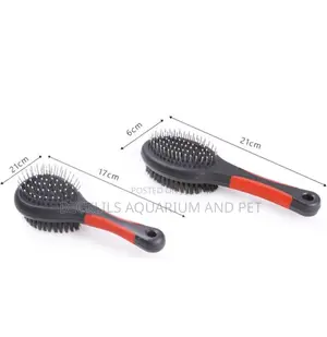 Dual Sided Pin and Bristle Pet Grooming Brush